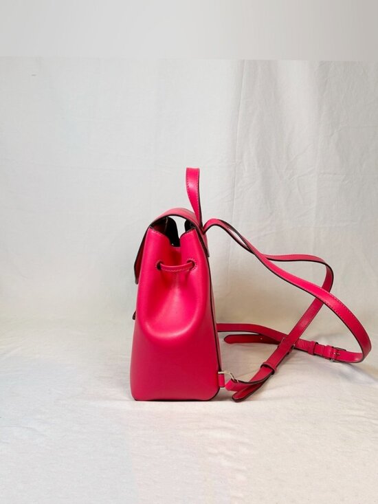 Kate Spade New York Bikini Pink Lizzie Medium Flap Backpack Handbag New $329 main image 9